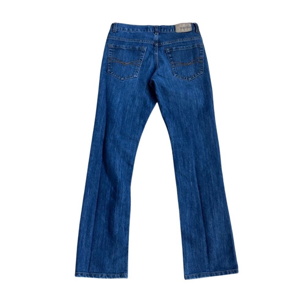 Anchor Blue Skinny Jeans Men’s 28x30 Low Rise Y2K Indie Sleaze